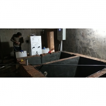東岳廟衛(wèi)生院(土建)一體化污水處理設備安裝完成